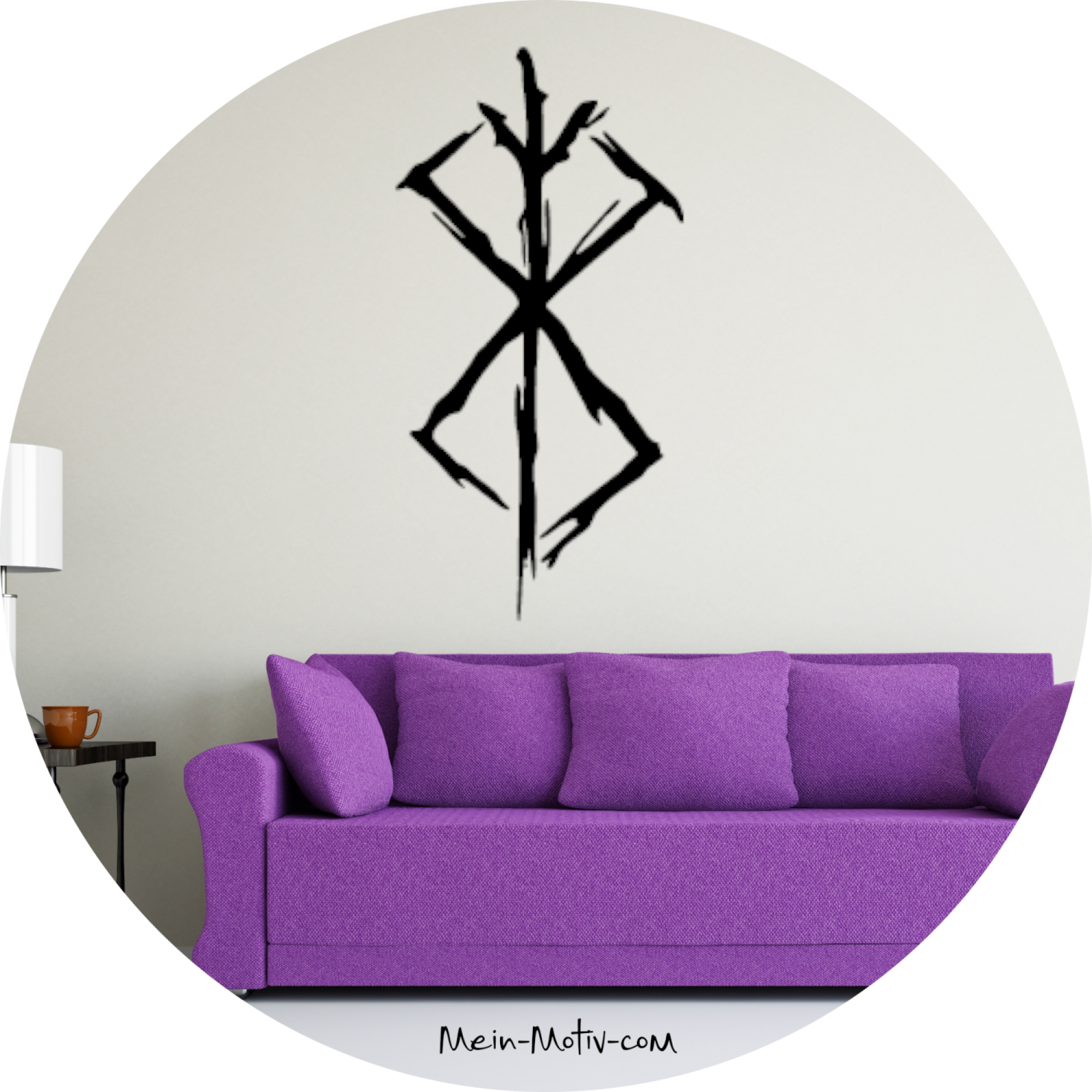 Wandtattoo 46079 Berserk Symbol